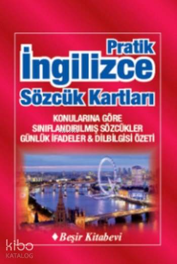  Pratik İngilizce Sözcük Kartları | Pratik İngilizce Sözcük Kartları | Bekir Orhan Doğan | Beşir Kitabevi | 9786059081498 