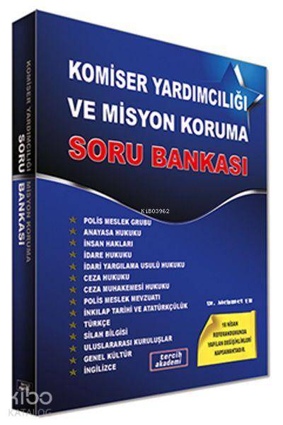  Komiser Yardımcılığı ve Misyon Koruma Soru Bankası | Mehmet Er | Tercih Akademi | 9786059085687 | 