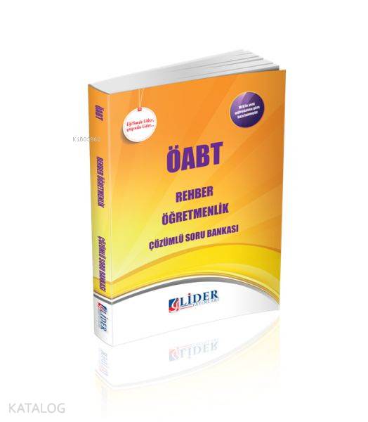 2018 ÖABT Rehber Öğretmenlik Çözümlü Soru Bankası