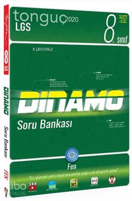 Tonguç Yayınları 8. Sınıf LGS Fen Bilimleri Dinamo Soru Bankası Tonguç 