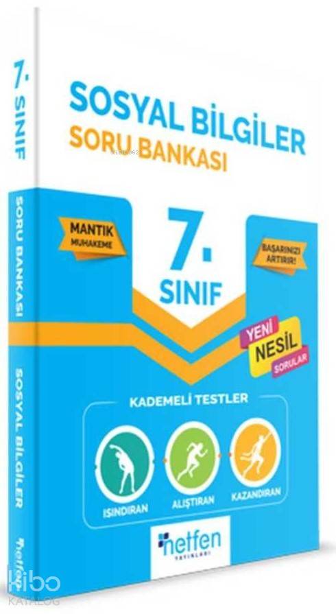 Netfen Yayınları 7. Sınıf Sosyal Bilgiler Soru Bankası Netfen 