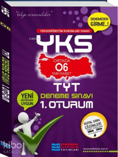 Evrensel İletişim Yks-Tyt Deneme 1.Oturum