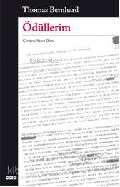  Ödüllerim | Thomas Bernhard | Sezer Duru | Yapı Kredi Yayınları ( YKY ) | 9789750817274 | 