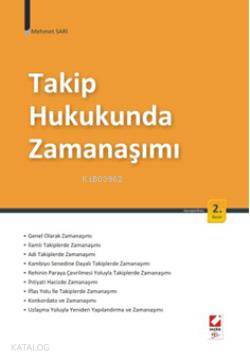  Takip Hukukunda Zamanaşımı | Takip Hukukunda Zamanaşımı | Mehmed Sarı | Seçkin Yayıncılık | 9789750211348 