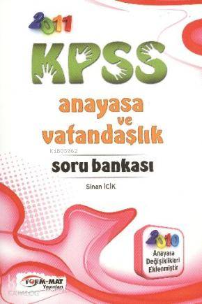 KPSS Anayasa ve Vatandaşlık; Soru Bankası