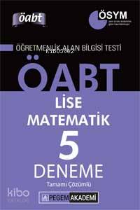 KPSS ÖABT Lise Matematik Tamamı Çözümlü 5 Deneme 2014