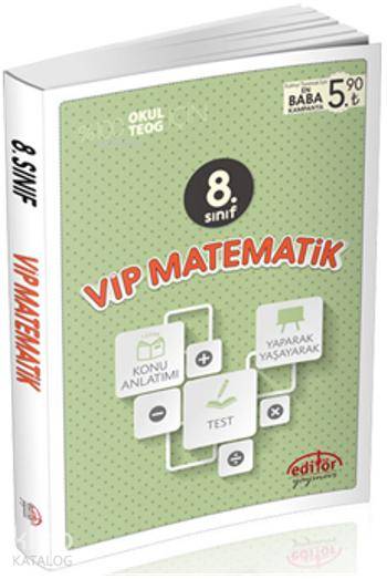 8. Sınıf Vip Matematik Konu Anlatımlı