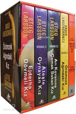  Millennium Serisi Kutulu Özel (5 Kitap Set) | Ali Arda | Stieg LarssonDavid Lagercrantz | Pegasus Yayıncılık | 9786052993477 | 