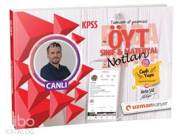 KPSS Tamamı El Yazması ÖYT Sınıf ve Materyal Notları