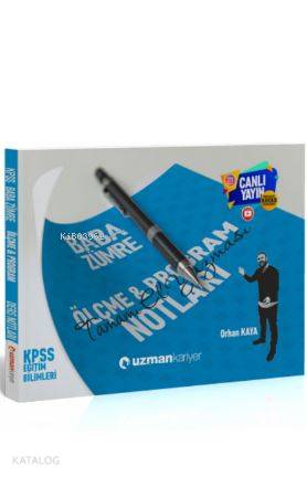 2020 KPSS Baba Zümre Ölçme ve Program Notları