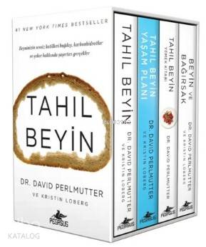  Tahıl Beyin Kutulu Özel Set (4 Kitap Takım) | Hadiye Deniz Ülker | Nur Yener | Şelale Dalyan | David Perlmutter | Fatma Ekin Duru | Pegasus Yayıncılık | 9786052998625 | 