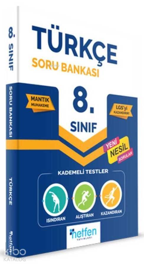 Netfen Yayınları 8. Sınıf LGS Türkçe Soru Bankası Netfen 