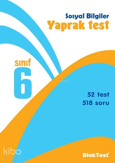 6. Sınıf Sosyal Bilgiler Yaprak Test