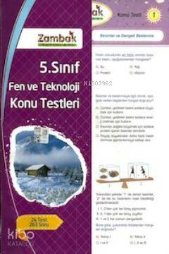 5. Sınıf Fen ve Teknoloji Konu Testleri