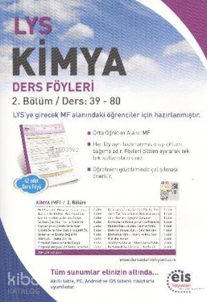 LYS Kimya; Ders Föyleri 2.Bölüm Ders: 39 - 80