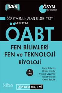 KPSS ÖABT Fen Bilimleri - Fen ve Teknoloji - Biyoloji Konu Anlatımlı 2014