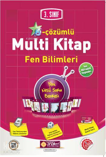 3.Sınıf E-Çözümlü Multi Kitap Fen Bilimleri
