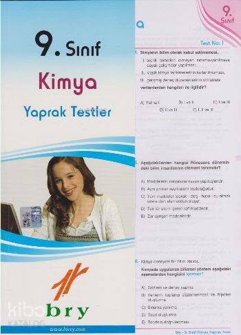 9. Sınıf Kimya Yaprak Testler