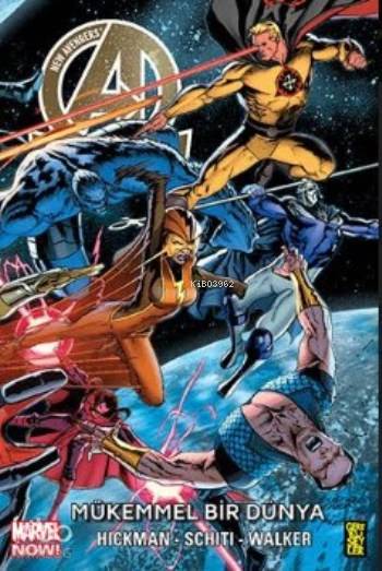  New Avengers Marvel NOW 4 Mükemmel Bir Dünya | Egemen Görçek | Jonathon Hickman | Gerekli Şeyler | 9786059141581 | 