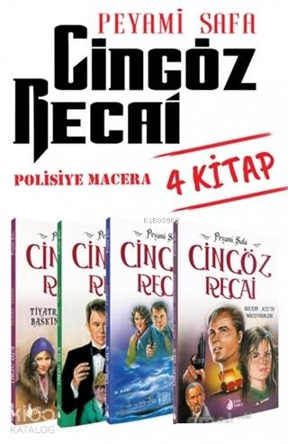  Cingöz Recai Seti (4 Kitap Takım) | Peyami Safa | Genç Damla Yayınevi | 8697911216952 | 