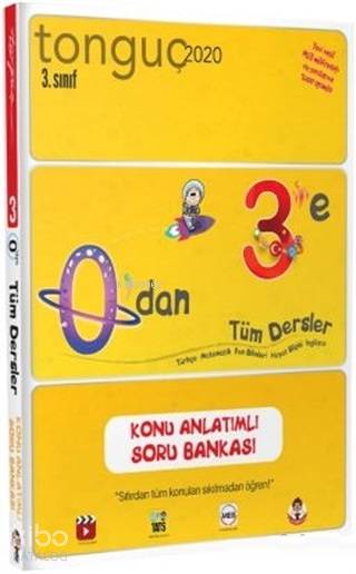 2020 3. Sınıf 0'dan 3'e Tüm Dersler Konu Anlatımlı Soru Bankası