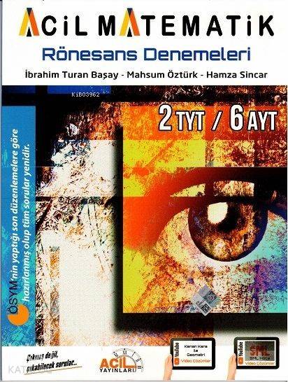  Acil Yayınları TYT AYT Acil Matematik Rönesans Denemeleri 2020 Özel Acil | Acil Yayınları TYT AYT Acil Matematik Rönesans Denemeleri 2020 Özel Acil | Kolektif | Acil Yayınları (Hazırlık Bayilik) | 9786058006546 