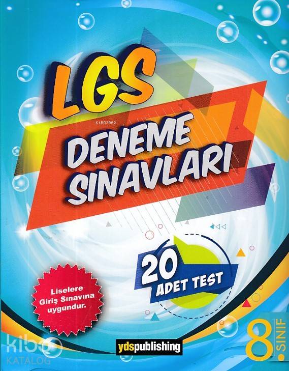Yds Publishing Yayınları 8. Sınıf LGS Deneme Sınavları 20 Adet Yds Publishing