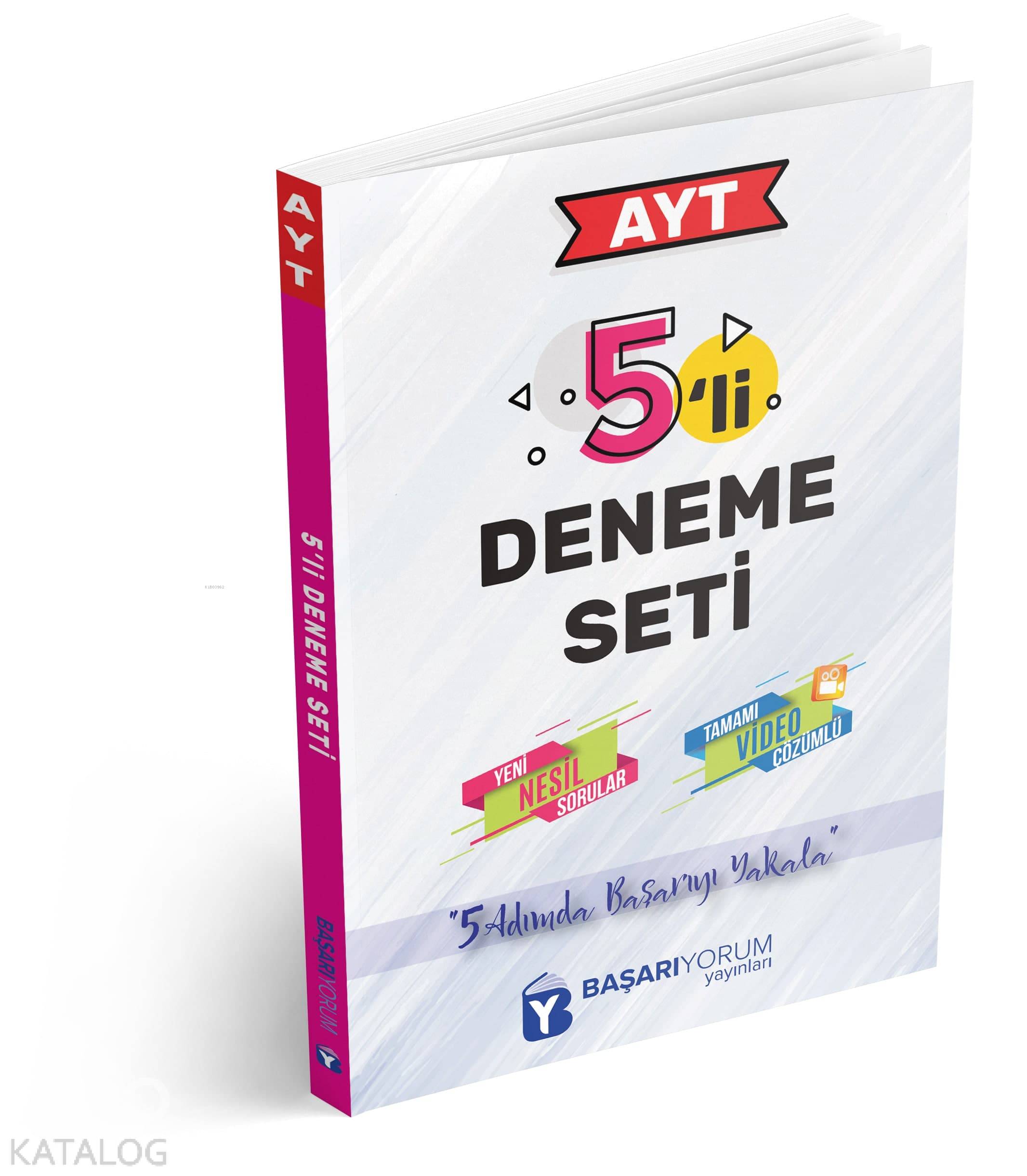 Başarıyorum Yayınları Ayt 5 Li Deneme Seti Başarıyorum