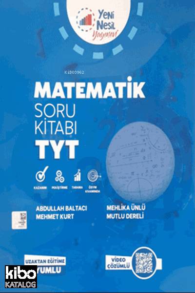  2020 TYT Matematik Soru Kitabı | 2020 TYT Matematik Soru Kitabı | Kolektif | Yeni Nesil Yayınları | 9786052825815 
