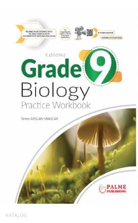  9 Grade Biology Practice Workbook | Sinem Arslan Mancar | Palme Yayınevi | 9786052826690 | 