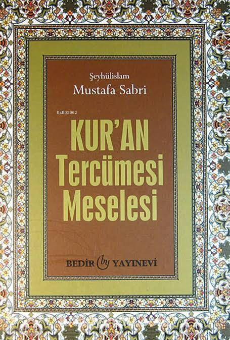 Kuran Tercüme Meselesi