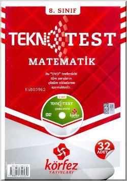 8. Sınıf Matematik Tekno Poşet Test Çözümlü (Dvd'li)