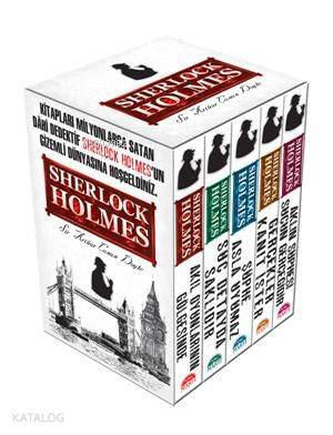  Sherlock Holmes Set (5 Kitap) | Arthur Conan Doyle | Cumhur Mısırlıoğlu | Rose Mary Samanoğlu Aktaş | Martı Yayınları | 9786053480648 | 