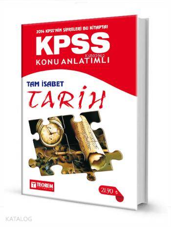 KPSS Tam İsabet Tarih Konu Anlatımlı