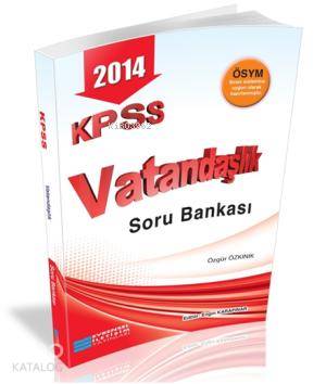  KPSS Vatandaşlık Soru Bankası | KPSS Vatandaşlık Soru Bankası | Özgür Özkınık | Evrensel İletişim Yayınları (Hazırlık) | 9786055247263 