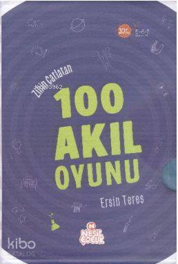  Zihin Çatlatan 100 Akıl Oyunu Akıl Kutusu 5 Kitap | Ersin Teres | Emine Sayın | Nesil Yayınları | 9786051628042 | 