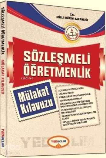 Sözleşmeli Öğretmenlik Mülakat Kılavuzu | Kolektif | Yediiklim Yayıncılık | 9786059391368 | 