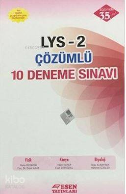 LYS-2 Çözümlü 10 Deneme Sınavı