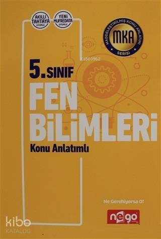 Nego Yayınları 5. Sınıf Fen Bilimleri Konu Anlatımlı Nego 