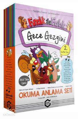  2 ve 3Sınıf Findik İle Fistik ( Hikaye ) | 2 ve 3Sınıf Findik İle Fistik ( Hikaye ) | Mutlu Demirarslan | Feridun Depe | Arı Yayıncılık | 9786059934749 