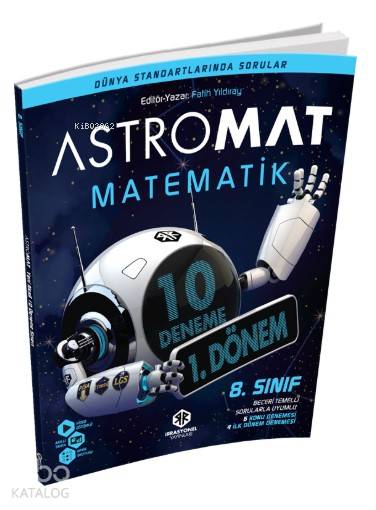 İrrasyonel Yayınları 8. Sınıf 1. Dönem LGS Matematik Astromat 10 Deneme Sınavı İrrasyonel 