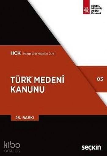  Türk Medeni Kanunu (Cep Kitabı) | Türk Medeni Kanunu (Cep Kitabı) | Kolektif | Remzi Özmen | Seçkin Yayıncılık | 9789750241987 