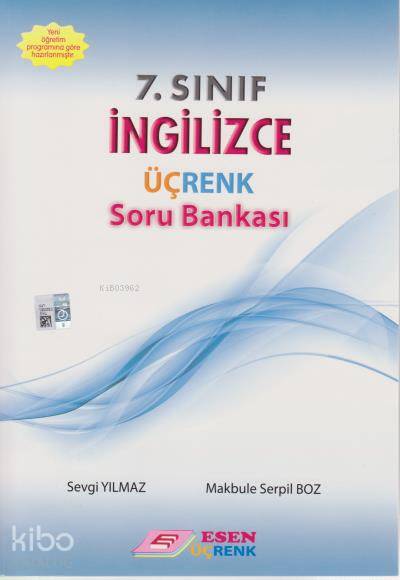  Esen Üçrenk Yayınları 7 Sınıf İngilizce Soru Bankası Esen Üçrenk | Esen Üçrenk Yayınları 7 Sınıf İngilizce Soru Bankası Esen Üçrenk | Sevgi YılmazMakbule Serpil Boz | Esen Üçrenk Yayınları (Hazırlık) | 9786054760817 
