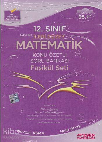 12. Sınıf İleri Düzey Matematik Konu Özetli Soru Bankası Fasikül Seti