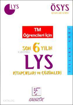 TM Öğrencileri İçin Son 6 Yılın LYS Kitapçıkları