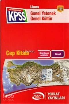 KPSS Genel Yetenek Genel Kültür Cep Kitabı 2013