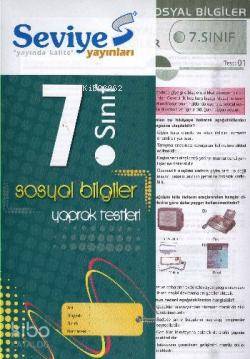 7. Sınıf Sosyal Bilgiler Yaprak Test