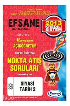 1. Sınıf Siyasi Tarih 2 Nokta Atış Sorular - Kod 225