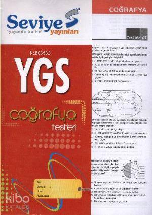YGS Coğrafya Yaprak Test