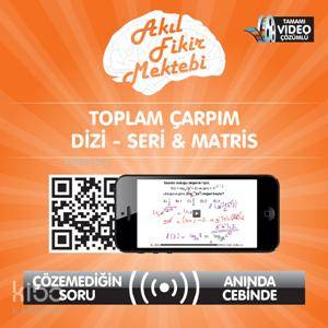 Toplam Çarpım Dizi - Seri & Matris